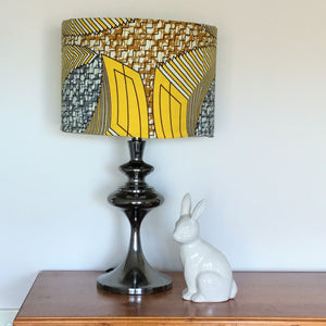 Custom Lamp Shade only - African Wax Yellow