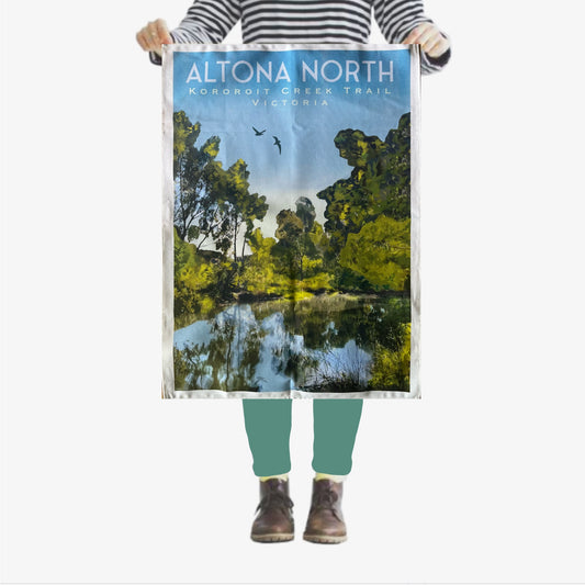Tea Towel - Altona North Kororoit Creek Trail