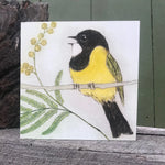 Original Bird Etching Print Greeting Cards with Envelopes