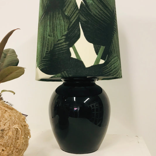 Custom Lamp Shade only - Large Banana Leaves