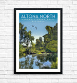 Vintage Poster - Altona North Kororoit Creek Trail