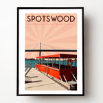 Vintage Poster - Spotswood Westgate Punt Sunbeam