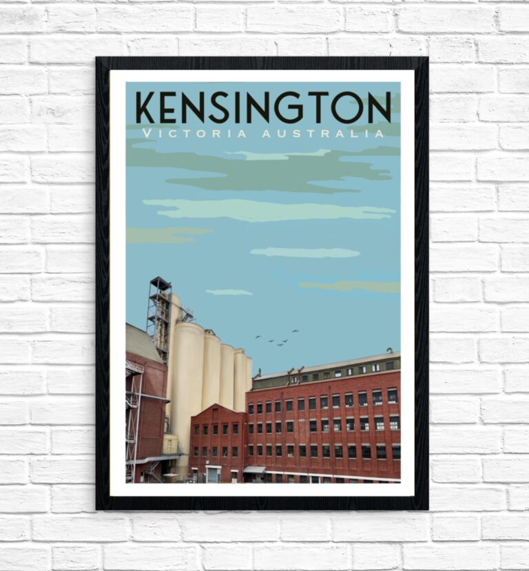 Vintage Poster - Kensington Mills