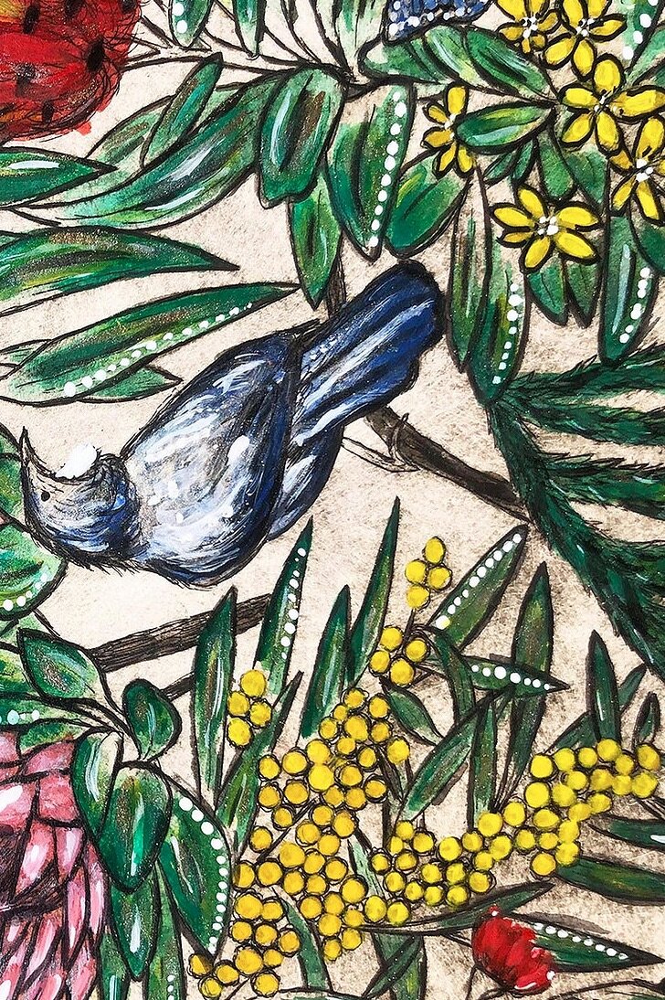 Original Art Print Blank Greeting Cards - individual