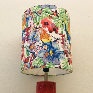 Custom Lamp Shade only - Rainbow Watercolour Birds