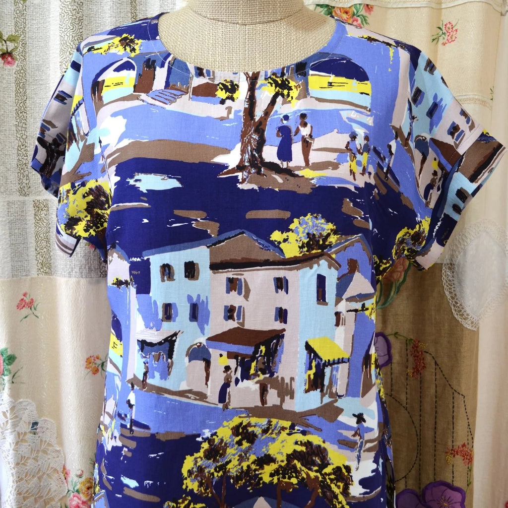 Women's Handmade Shell Top - Scenic
