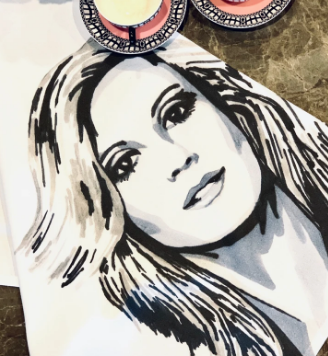 Hero's Tee Towel - OLIVIA **ON SALE**