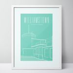 Williamstown Beach Dressing Pavilion Limited Edition Unframed Prints