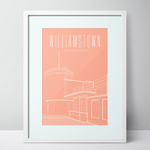 Williamstown Beach Dressing Pavilion Limited Edition Unframed Prints