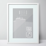 WEFO (West Footscray) Uncle Toby's Limited Edition Unframed Print