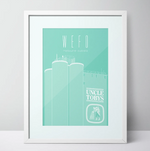 WEFO (West Footscray) Uncle Toby's Limited Edition Unframed Print