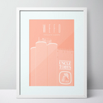 WEFO (West Footscray) Uncle Toby's Limited Edition Unframed Print