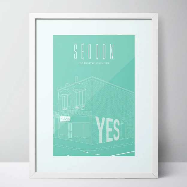 Seddon Deadly Sins - Seddon Limited Edition Unframed Print
