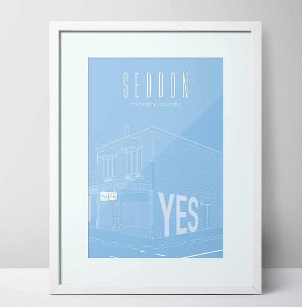 Seddon Deadly Sins - Seddon Limited Edition Unframed Print