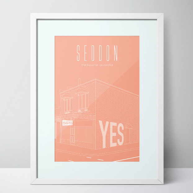 Seddon Deadly Sins - Seddon Limited Edition Unframed Print