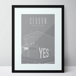 Seddon Deadly Sins - Seddon Limited Edition Unframed Print