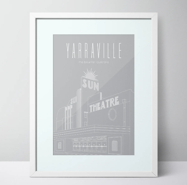 The Sun Theatre - Yarraville Limited Edition Unframed Print