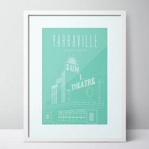 The Sun Theatre - Yarraville Limited Edition Unframed Print