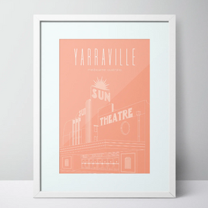 The Sun Theatre - Yarraville Limited Edition Unframed Print
