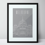 Flinders Street Station - Melbourne Limited Edition Unframed Print