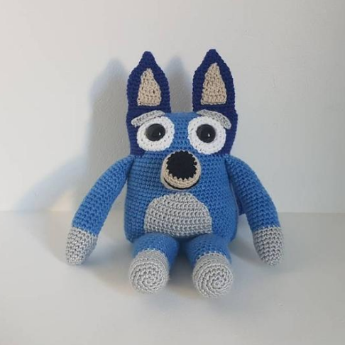 Crochet Bluey Toy