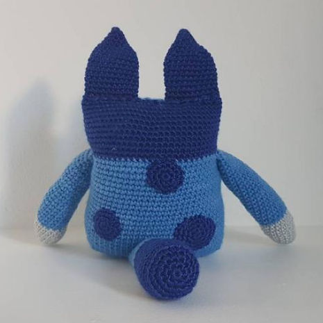 Crochet Bluey Toy