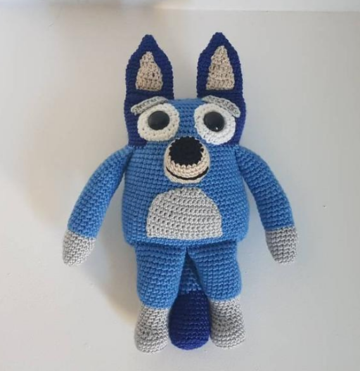 Crochet Bluey Toy