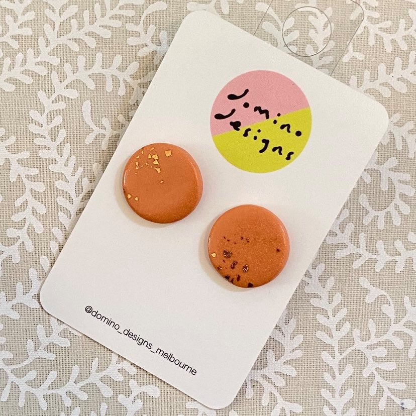 Polymer Clay Studs – Areen Creations