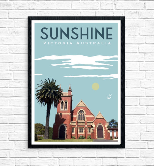 Vintage Poster - Sunshine Blessings