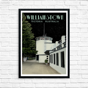 Vintage Poster - Williamstown Pavilion
