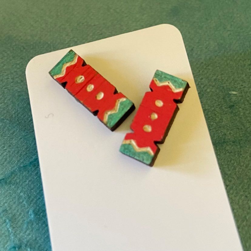 Novelty Studs Earrings - Christmas