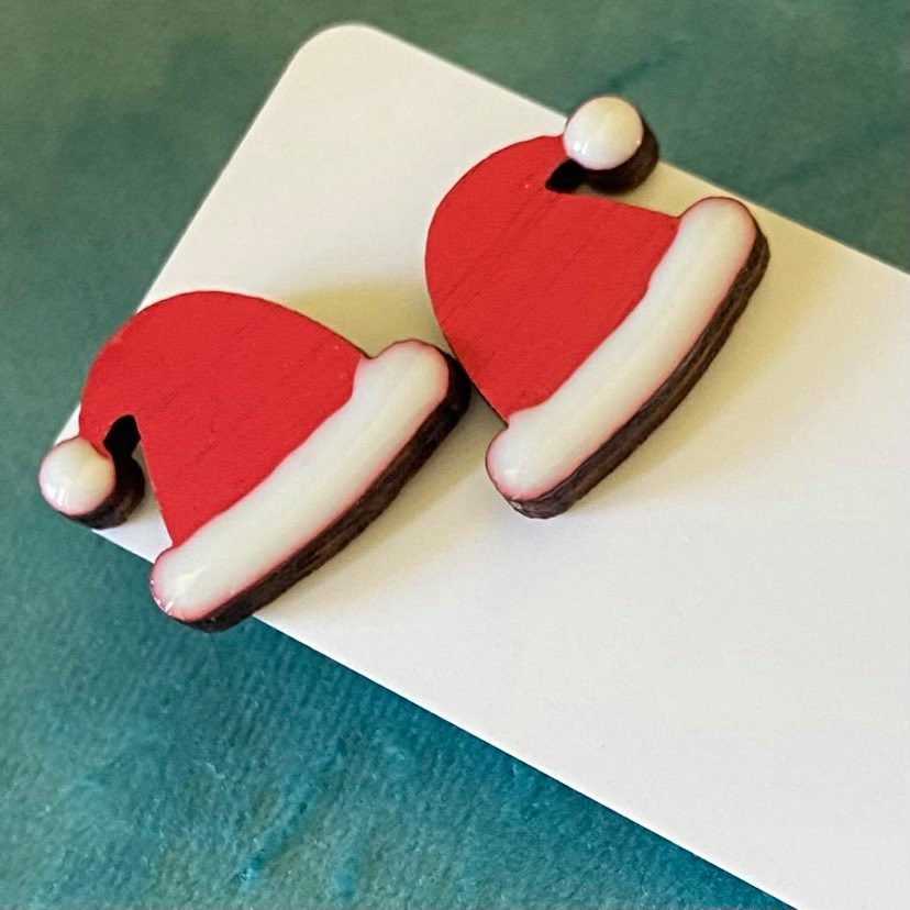 Novelty Studs Earrings - Christmas