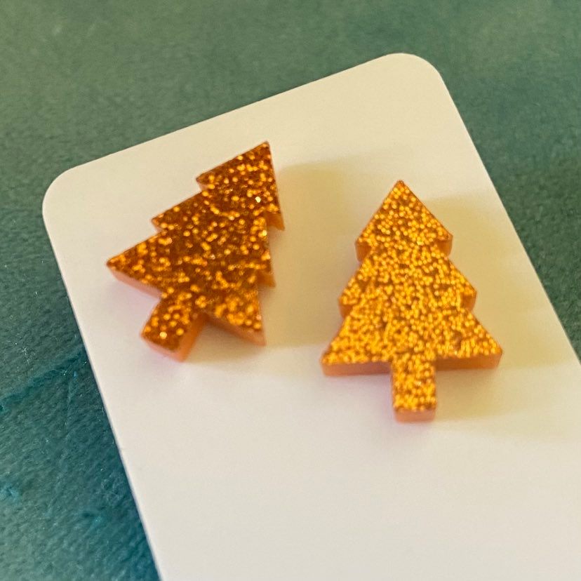 Novelty Studs Earrings - Christmas
