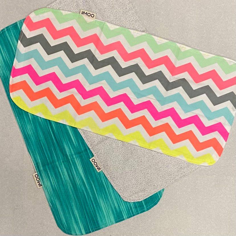 Reusable Burp Cloths (3 pack)