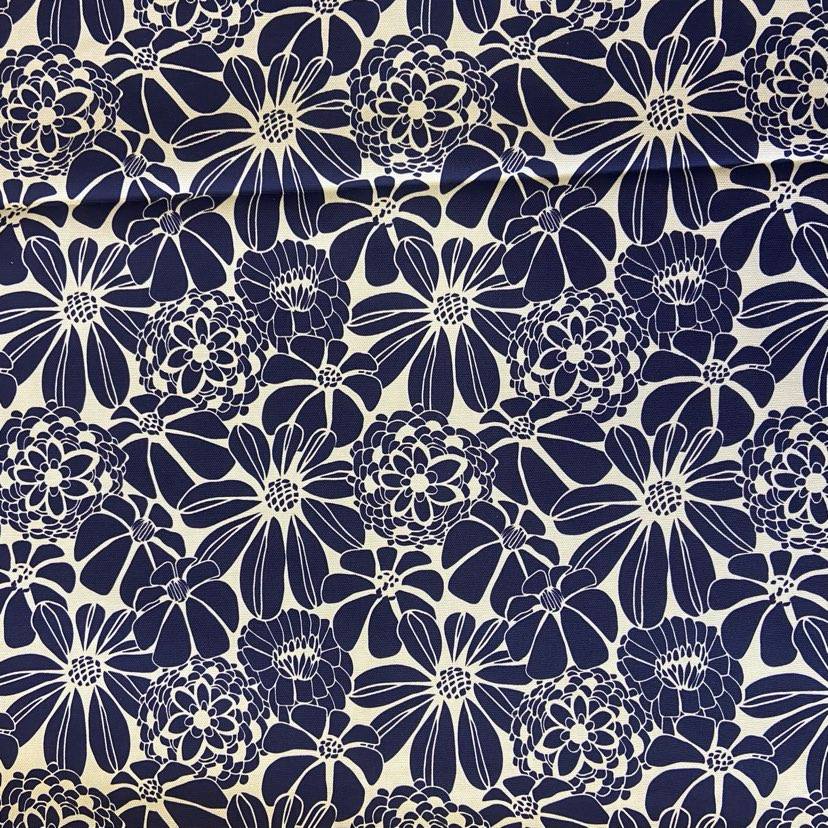 Custom Lamp Shade only - Navy Flowers