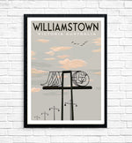Vintage Poster - Williamstown Beach Promenade