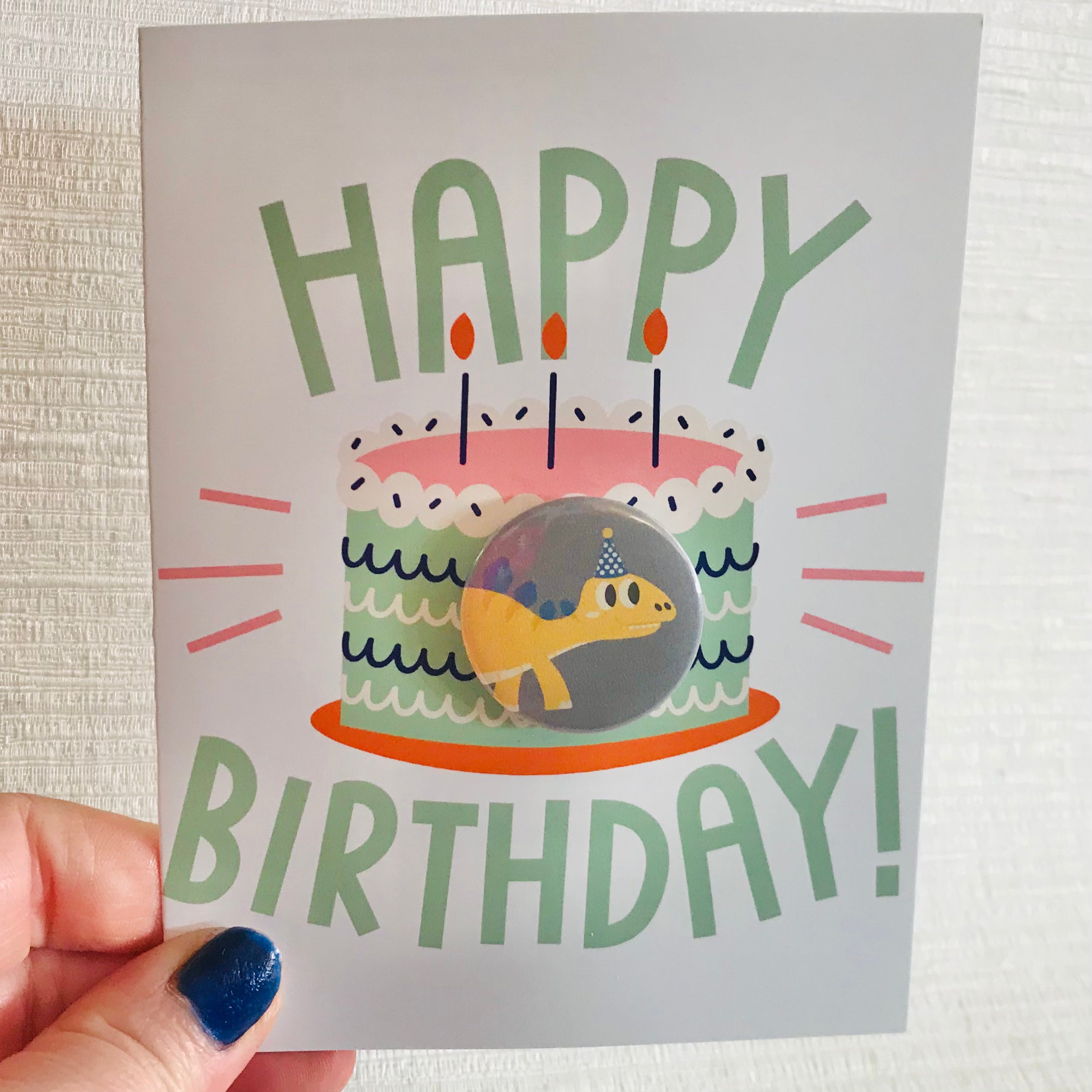 Badge Birthday Cards