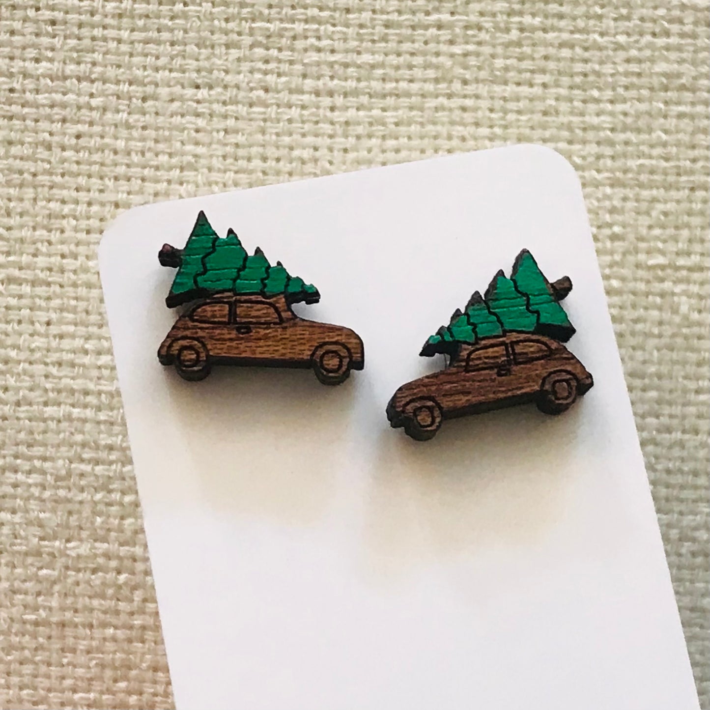 Novelty Studs Earrings - Christmas