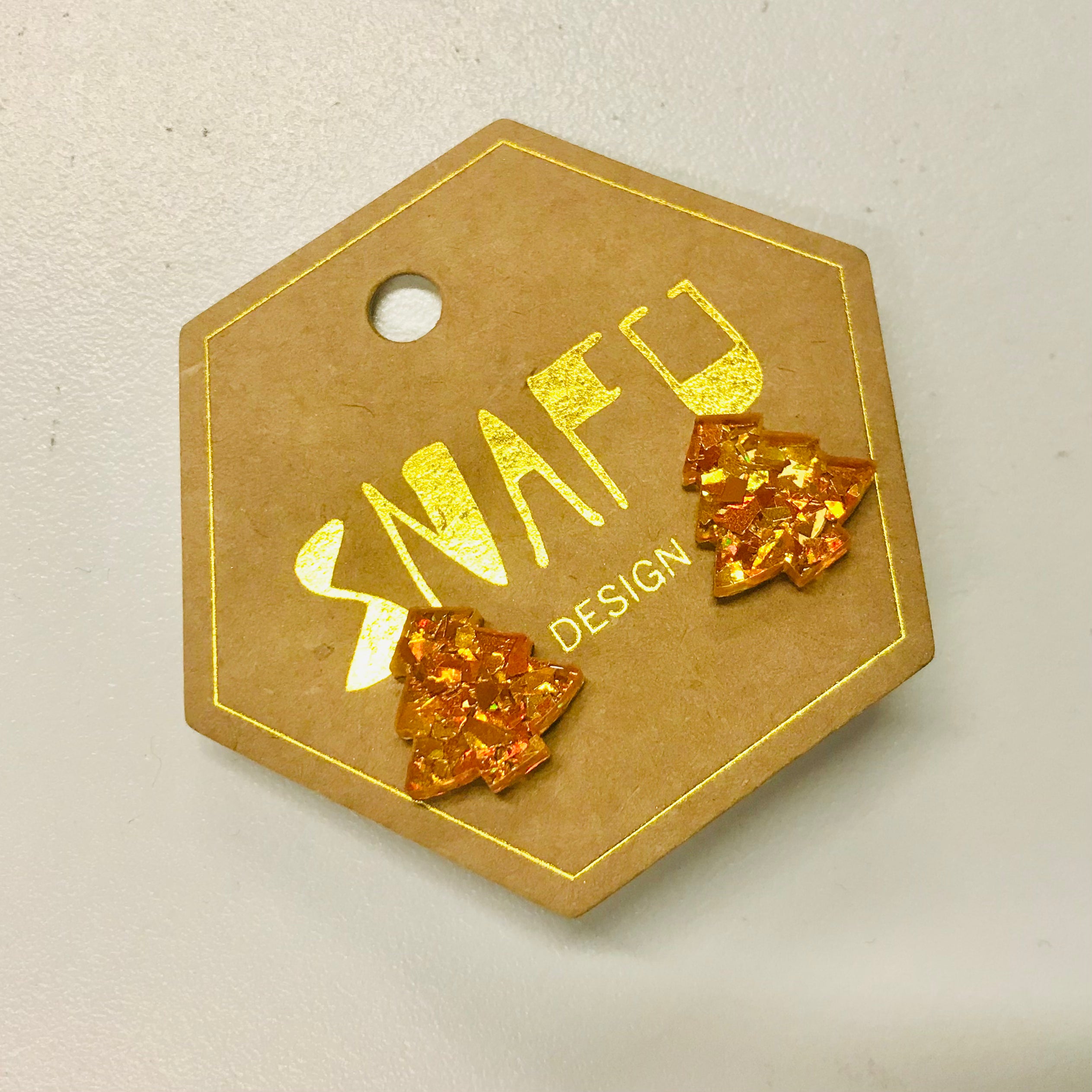 Christmas Tree Small Stud Earrings
