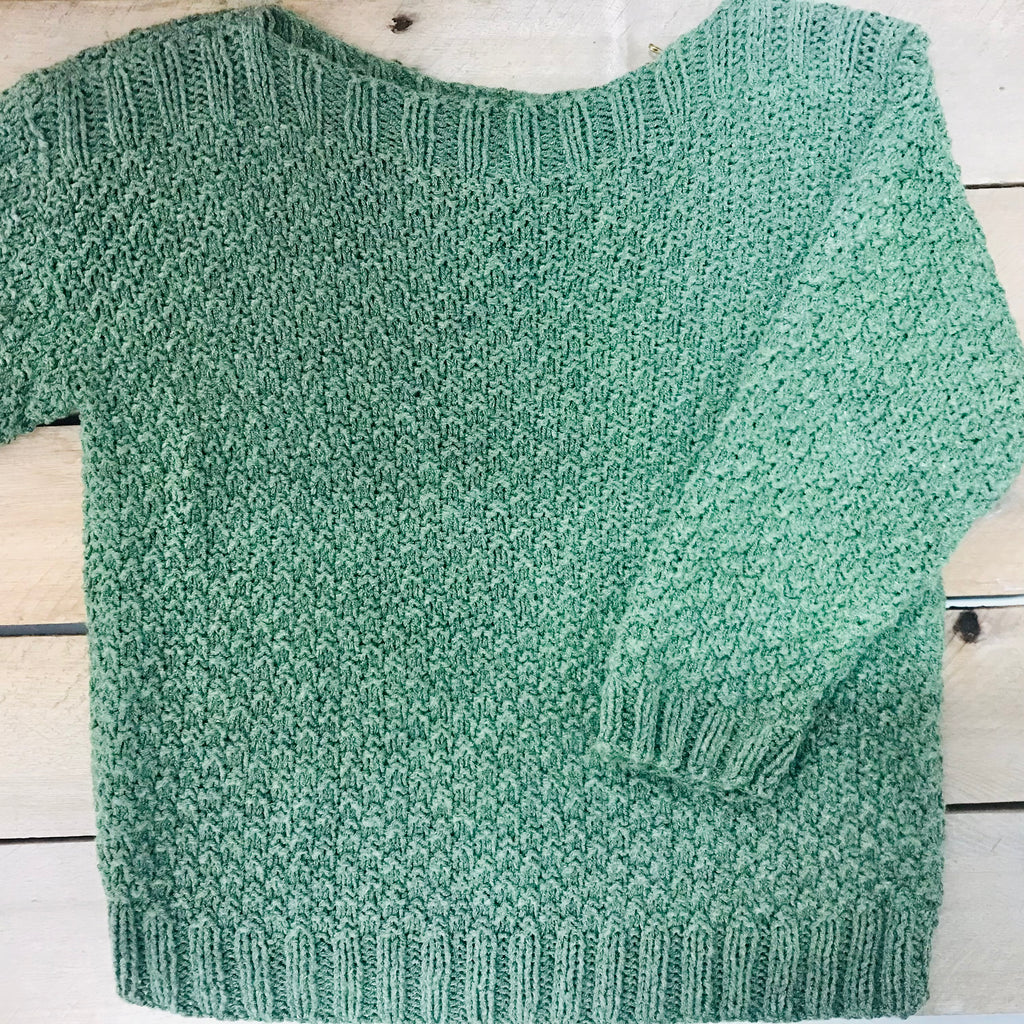 hand-knitted locally - Khaki Childrens Jumper