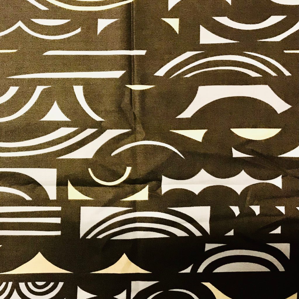 Custom Lamp Shade only - Abstract Screen: Black