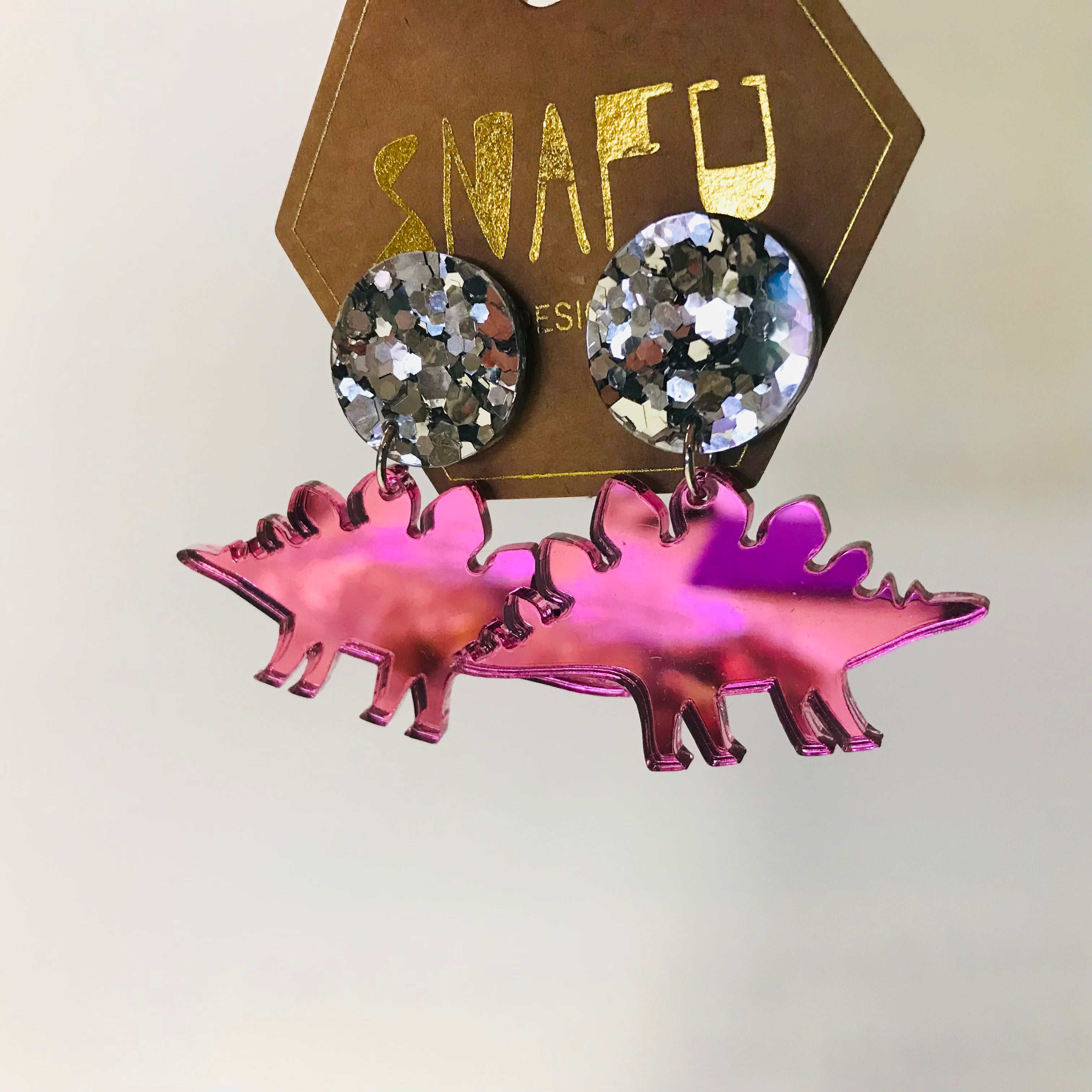 Dinosaur Earrings