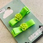 Handmade Ribbon Bow Hairclips