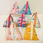 Triangular Zip Pouch