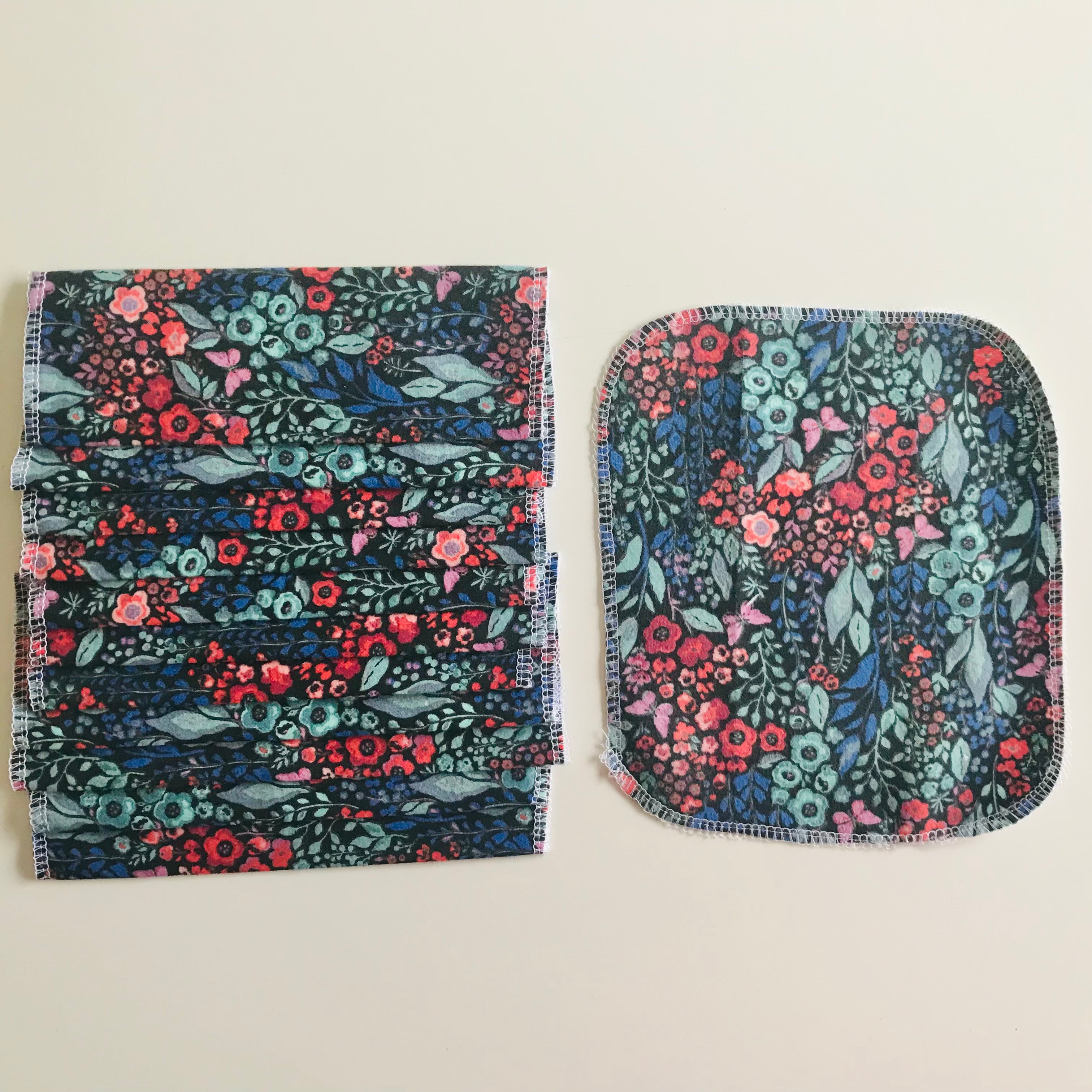 No Waste Reusable Baby Wipes  - pack of 12