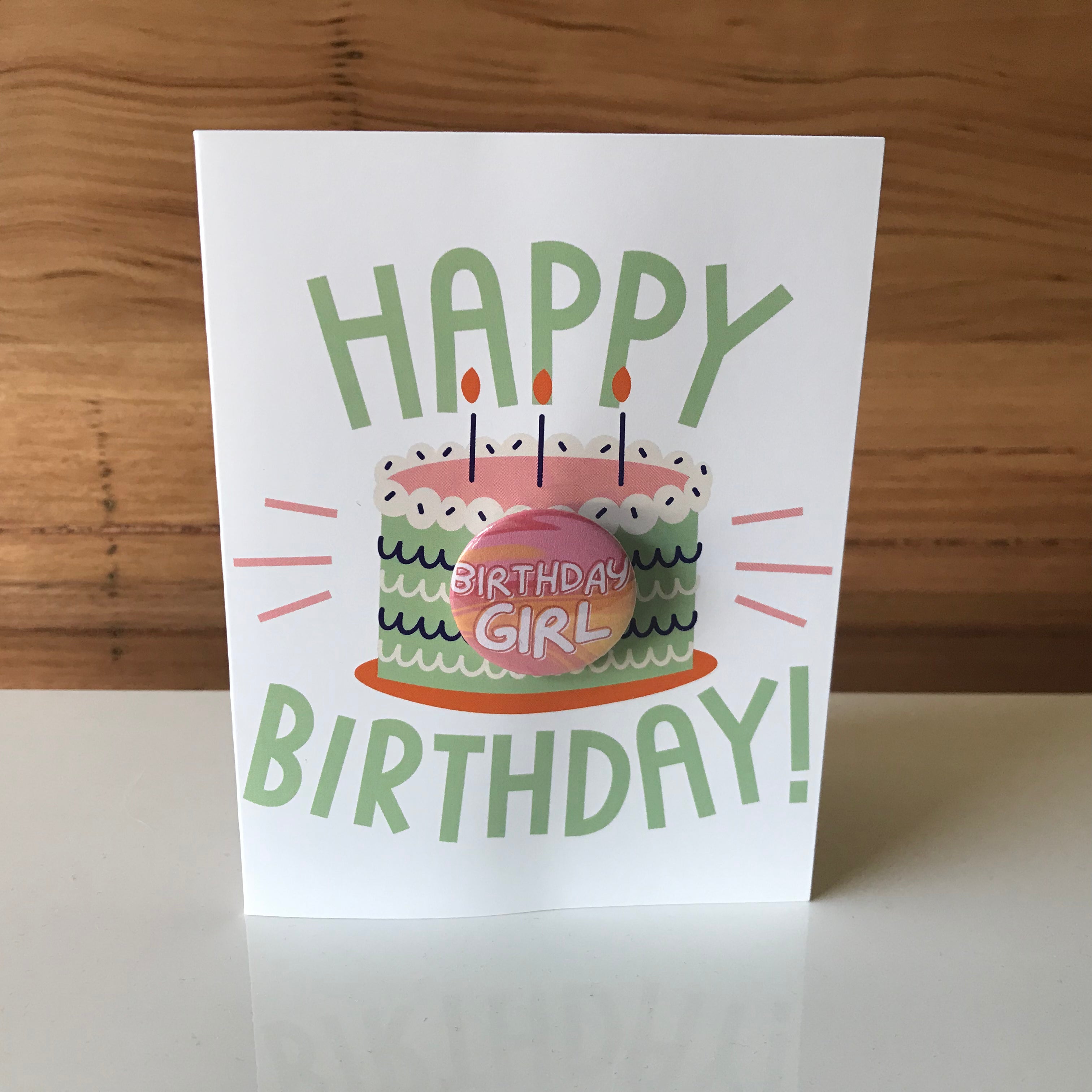 Badge Birthday Cards