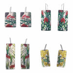 Aluminium Original Art Earrings