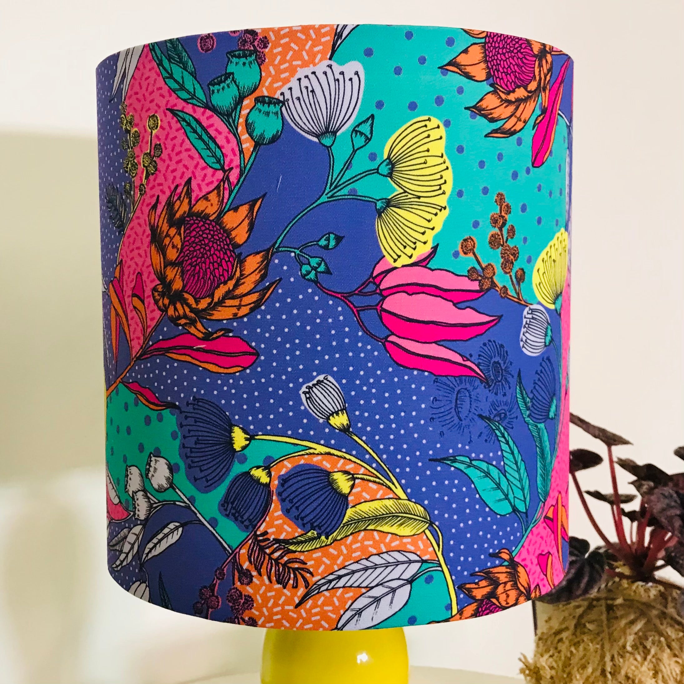 Custom Lamp Shade only - Patchwork Floral