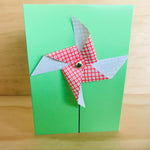 Handmade 3D Pin-Wheel Greeting Cards