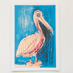 Mixed Media Recycled A6 Art Print Greeting Cards with Envelopes